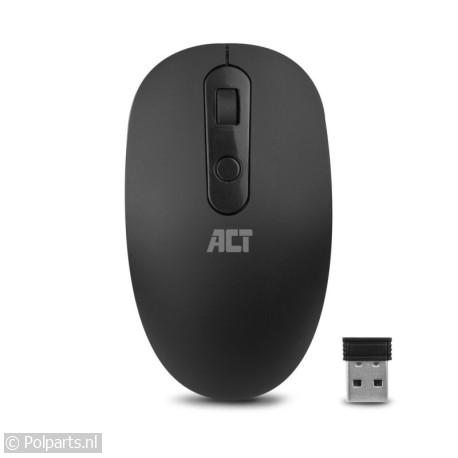 Draadloze Muis 1000 DPI - ACT - 74625034 - 8716065490695 - 74625034001 - AC5110 - 7.46.25.03-4