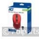 Draadloze Muis 1600 DPI Rood - ACT - 74625294 - 8716065490732 - 74625294001 - AC5135 - 7.46.25.29-4