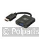 HDMI naar VGA Converter met audio - ACT - 74625494 - 8716065491289 - 74625494001 - AC7535 - 7.46.25.49-4
