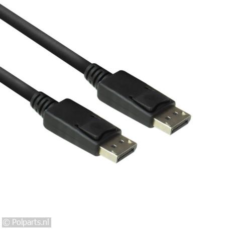 DisplayPort Kabel 2 meter - ACT - 74625584 - 8716065488081 - 74625584001 - AC3902 - 7.46.25.58-4