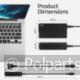 USB Type-C Laptoplader met Power Delivery Profielen 65W - ACT - 74627334 - 8716065489804 - 74627334001 - AC2005 - 7.46.27.33-4