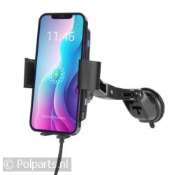 Telefoon houder met draadloze laadfunctie