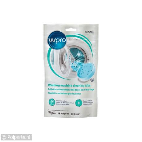 Wasmachinereiniger met geurverfrisser - Wpro - 90001156 - 8015250043532 - 90001156001 - 484000001180 - 8015250412130 - 8015250441246 - 9.00.01.15-6
