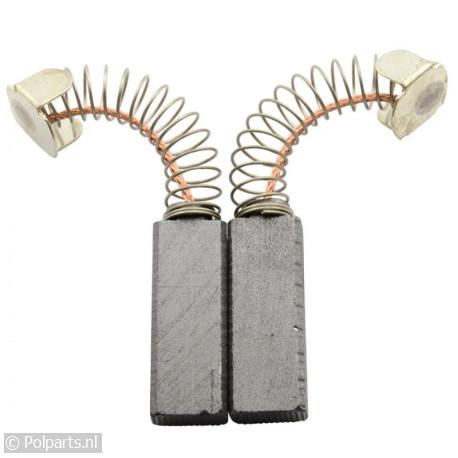 Koolborstel 6 x 9 x 25mm Set - Universeel - 90014410 - 5021879114372 - 90014410001 - K1202 - 9.00.14.41-0 - 10000644