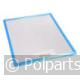 Metaalfilter - AEG/Electrolux/Zanussi - 50293009002 - 90115360 - 90115360001 - 9.01.15.36-0 - 7321420298383