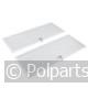 Filter Aluminium, 423x160mm - AEG/Electrolux/Zanussi - 90115390 - 90115390001 - 50286533000 - 9.01.15.39-0 - 7321429681667