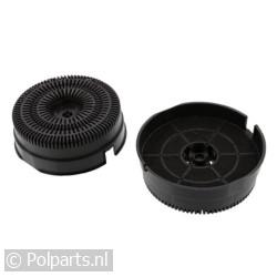 Koolstoffilter, 2 stuks