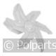 Waaier Van ventilator, hete lucht - AEG/Electrolux/Zanussi - 90146040 - 7321422224212 - 90146040001 - 3152666214 - 9.01.46.04-0