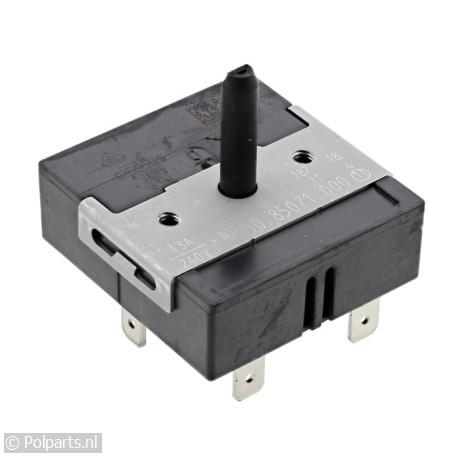 Energieregelaar Schakelaar dubbel - AEG/Electrolux/Zanussi - 90150040 - 7321423715689 - 90150040001 - 140013340017 - 9.01.50.04-0