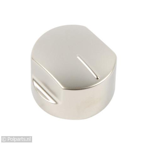 Knop Gasknop, zilvergrijs - AEG/Electrolux/Zanussi - 90153060 - 7321422890011 - 90153060001 - 4055226239 - 9.01.53.06-0