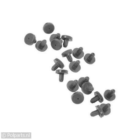 Voetje van pannendrager -20 Stuks- - AEG/Electrolux/Zanussi - 50280807004 - 90155040 - 8713411154560 - 90155040001 - 9.01.55.04-0
