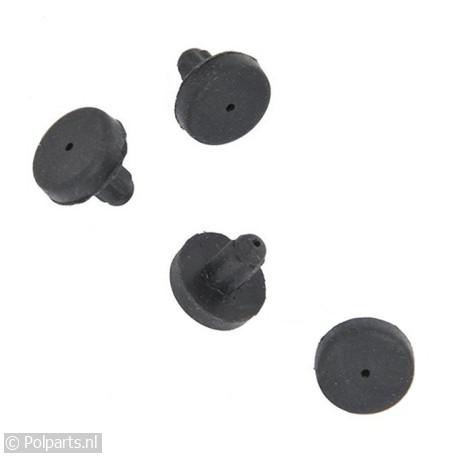 Voetje van pannendrager -4 Stuks- - AEG/Electrolux/Zanussi - 90155100 - 90155100001 - 50284009003 - 9.01.55.10-0 - 7321420783858