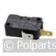Schakelaar microswitch met 2 contacten - AEG/Electrolux/Zanussi - 90157030 - 8713411154638 - 90157030001 - 50294435008 - 50283019003 - 9.01.57.03-0