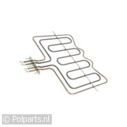 Verwarmingselement boven