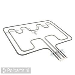 Verwarmingselement boven