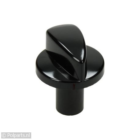 Gasknop zwart C00111341 - Indesit/Ariston-Blue Air - 90253410 - 8713411155673 - 90253410001 - C00111341 - J00111341 - 9.02.53.41-0 - 111341