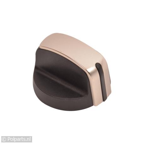 Gasknop zwart/chroom C00288680 - Indesit/Ariston-Blue Air - 90253570 - 8713411155802 - 90253570001 - C00288680 - J00288680 - 9.02.53.57-0 - 288680