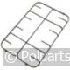 Pannendrager zwart 445x285mm 2 pits C00094857 - Indesit/Ariston-Blue Air - 90255280 - 8713411155888 - 90255280001 - C00094857 - J00094857 - 9.02.55.28-0 - 94857