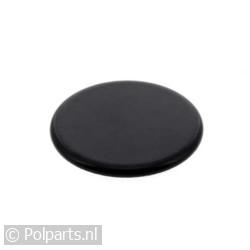 Branderdeksel 39mm -zwart emaille- C00032430