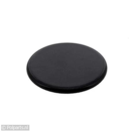 Branderdeksel 39mm -zwart emaille- C00032430 - Indesit/Ariston-Blue Air - 90256070 - 5021879173898 - 90256070001 - C00032430 - J00032430 - 9.02.56.07-0 - 32430