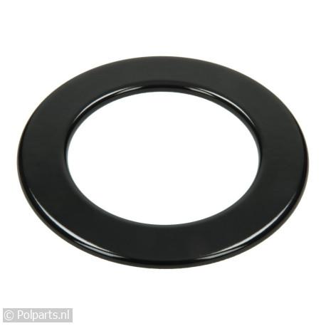 Branderdeksel 130mm -zwart emaille- C00053174 - Indesit/Ariston-Blue Air - 90256180 - 8713411156250 - 90256180001 - C00053174 - J00053174 - 9.02.56.18-0 - 53174