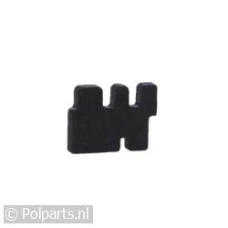 Afstandstuk tussen glas en ventilatie -rubber-