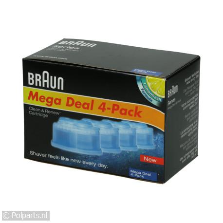 Reiniger clean & charge refill 4x - Braun - 90410993 - 4210201072447 - 90410993001 - 9.04.10.99-3