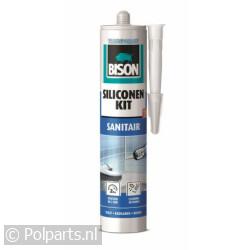 Siliconenkit Bison -sanitair transparant-