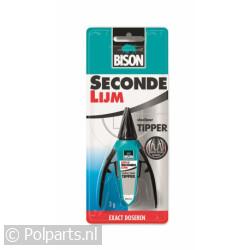 Secondelijm -tipper-