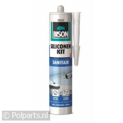 Siliconenkit Bison -sanitair grijs-