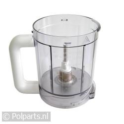 Mixerglas met as stuk