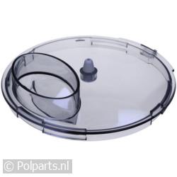 Deksel van metalen mengkom