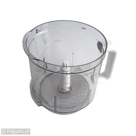 Mengkom met asje -2 liter- - Braun - 90414710 - 5021879199430 - 90414710001 - 7322010204 - 9.04.14.71-0 - AS00005622