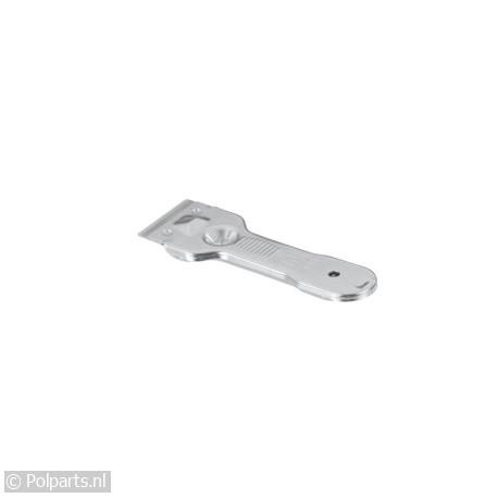 Metalen schraper - Bosch/Siemens - 90501050 - 90501050001 - 00087670 - 4242001114225 - 17000334 - 9.05.01.05-0 - 8713411194511