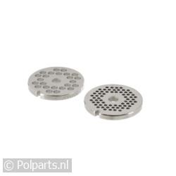 RVS Gaatjesschijf MUZ45LS2 3mm + 6mm