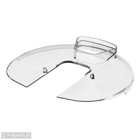 Deksel van keukenmachine -transparant- - Bosch/Siemens - 90512370 - 90512370001 - 00483204 - 9.05.12.37-0 - 483204 - 8713411194672