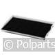 Filter koolstof - Bosch/Siemens - 00460736 - 460736 - 90515080 - 8713411159190 - 90515080001 - 320171181050 - 00320171181050 - 9.05.15.08-0 - 4242002165783
