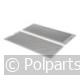 Filter metaal 53x20,6cm - Bosch/Siemens - 90515160 - 8713411159305 - 90515160001 - 00460007 - 9.05.15.16-0 - 460007