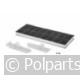 Filter koolstof 43x17cm met 2 houders - Bosch/Siemens - 352953 - 90515170 - 8713411159312 - 90515170001 - 00352953 - 9.05.15.17-0