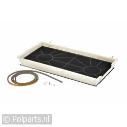 Filter koolstof 435x238mm