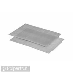 Filter metaal 375x252mm