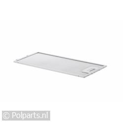 Filter metaal 350x167mm