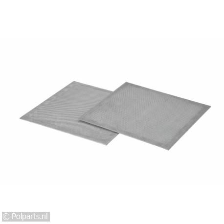 Metaalfilter -2 Stuks- - Bosch/Siemens - 90515590 - 90515590001 - 00298619 - 9.05.15.59-0 - 298619 - 8713411195105