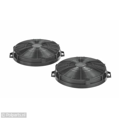 Actief Koolstoffilter - Bosch/Siemens - 90515750 - 90515750001 - 00644195 - 644195 - 9.05.15.75-0 - 8713411212642