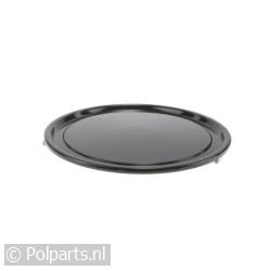 Draaiplateau Emaille met wiel