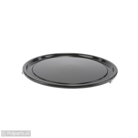 Draaiplateau Emaille met wiel - Bosch/Siemens - 90516230 - 90516230001 - 00675961 - 9.05.16.23-0 - 675961 - 8713411195211
