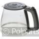 Koffiekan 10 kops, grijs - Bosch/Siemens - 90540020 - 90540020001 - 00658581 - 8713411224508 - 658581 - 9.05.40.02-0