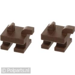 Houder Van rek zijwand, achter