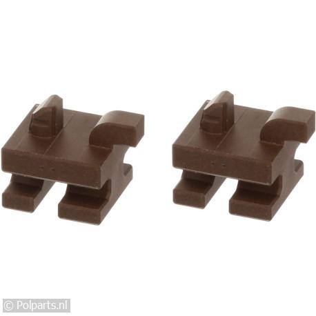 Houder Van rek zijwand, achter - Bosch/Siemens - 90543480 - 90543480001 - 00637444 - 637444 - 9.05.43.48-0 - 8713411213304