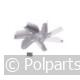 Waaier van ventilator - Bosch/Siemens - 90546070 - 90546070001 - 00650472 - 9.05.46.07-0 - 650472 - 8713411196010